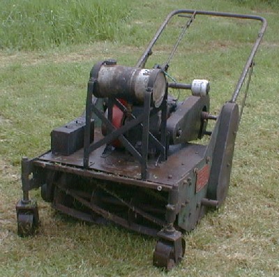 The 1938 Automower was designed to cut long grass.