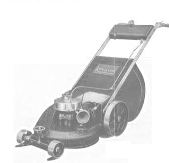An 18" Rotoscythe taken from the company's 1936 catalogue.