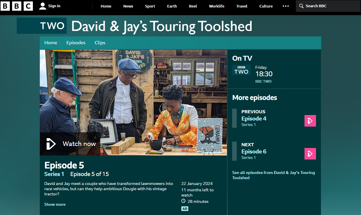 David & Jay's Touring Toolshed