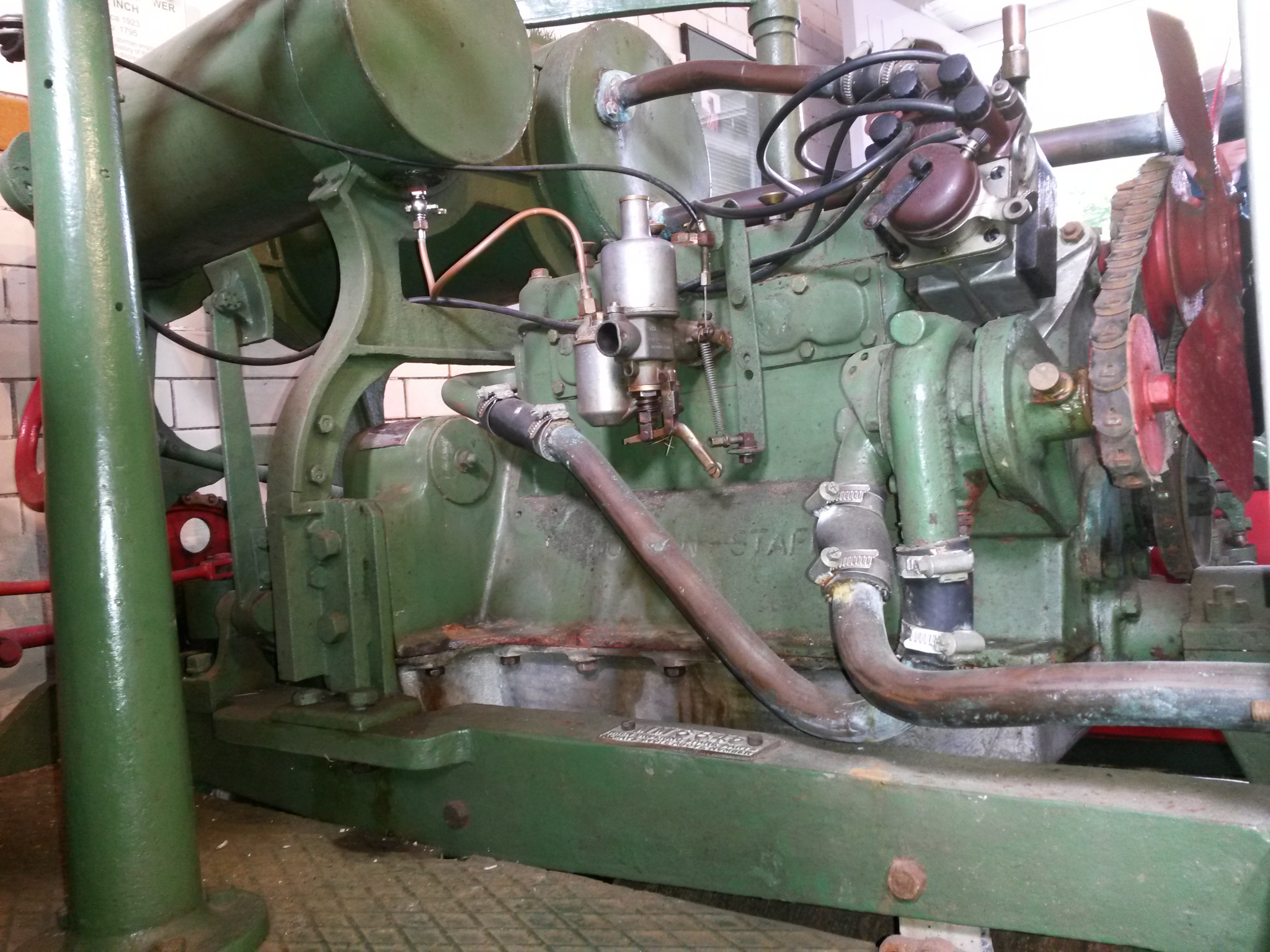 The Dorman Engine on the Mower