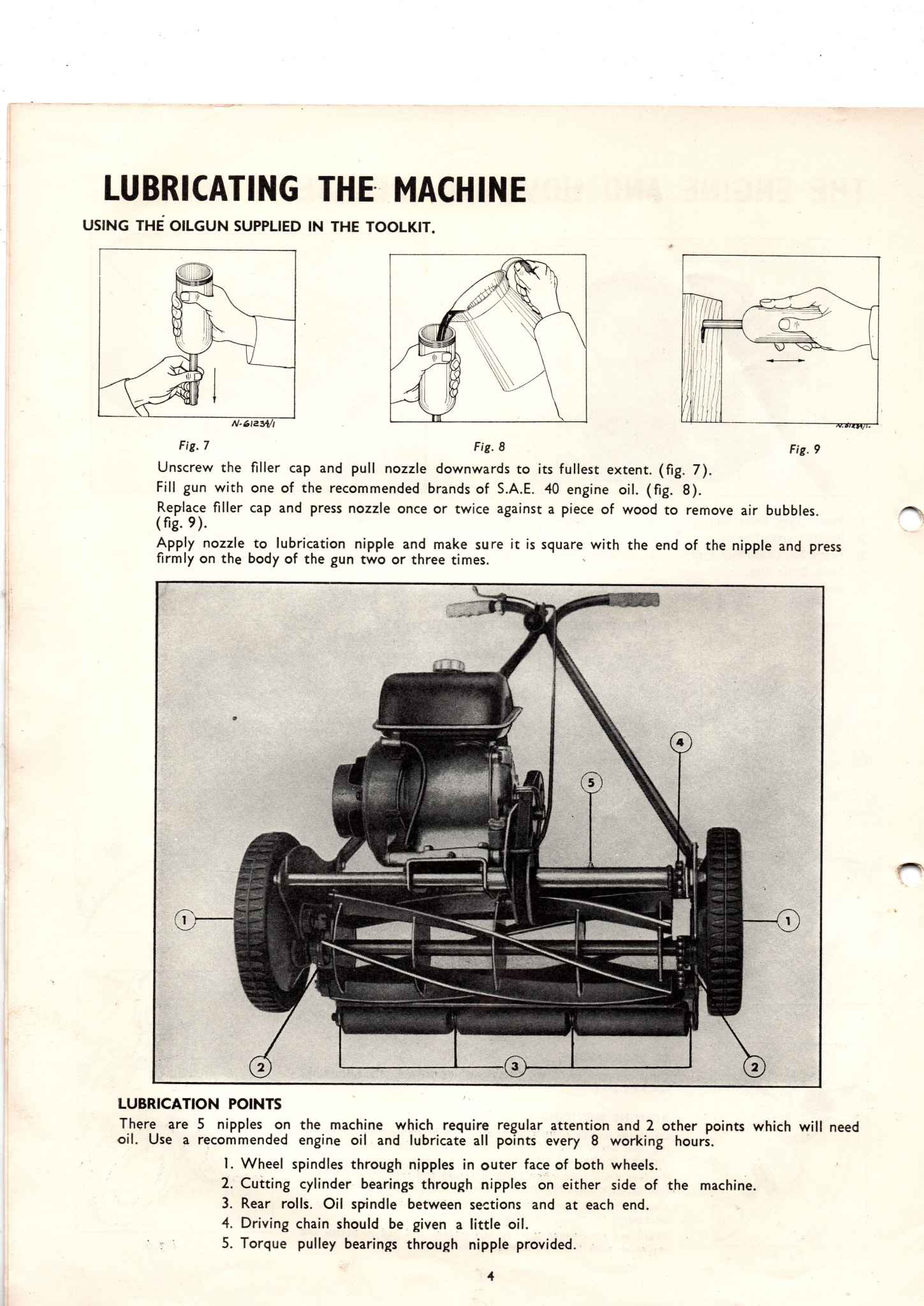 An expert from The Ransomes Antelope MK4  Operators instructions