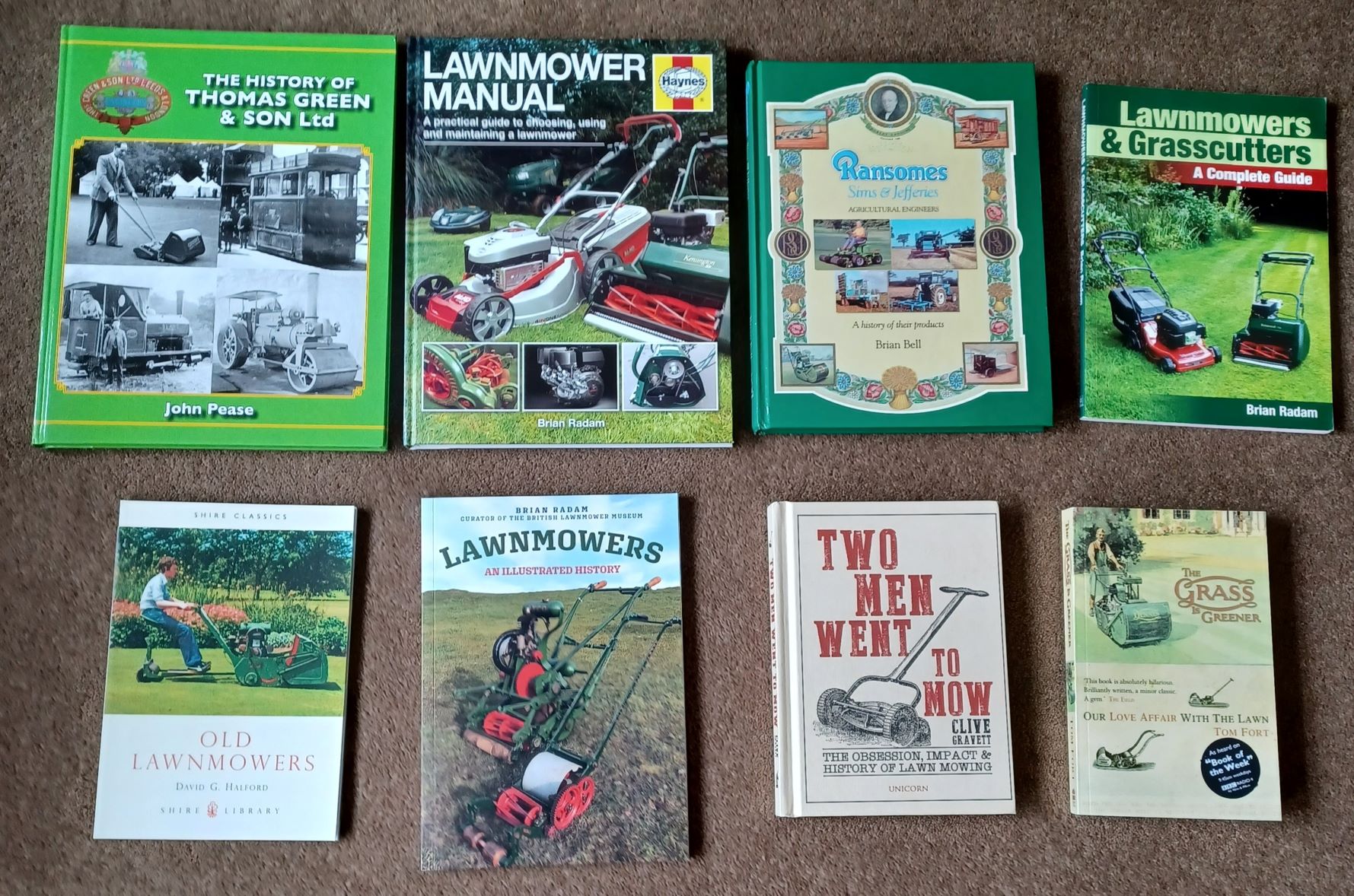 Lawnmower books