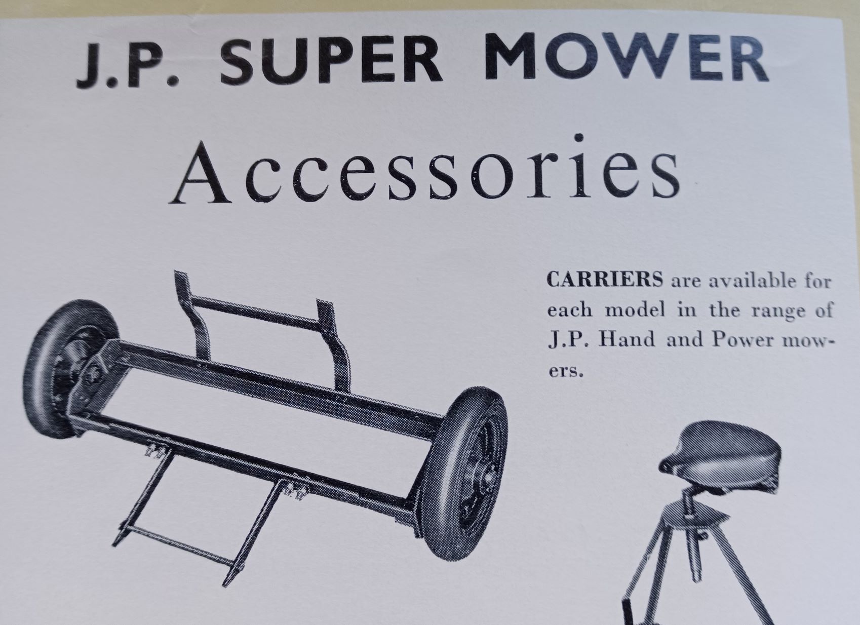 Mower Carrier