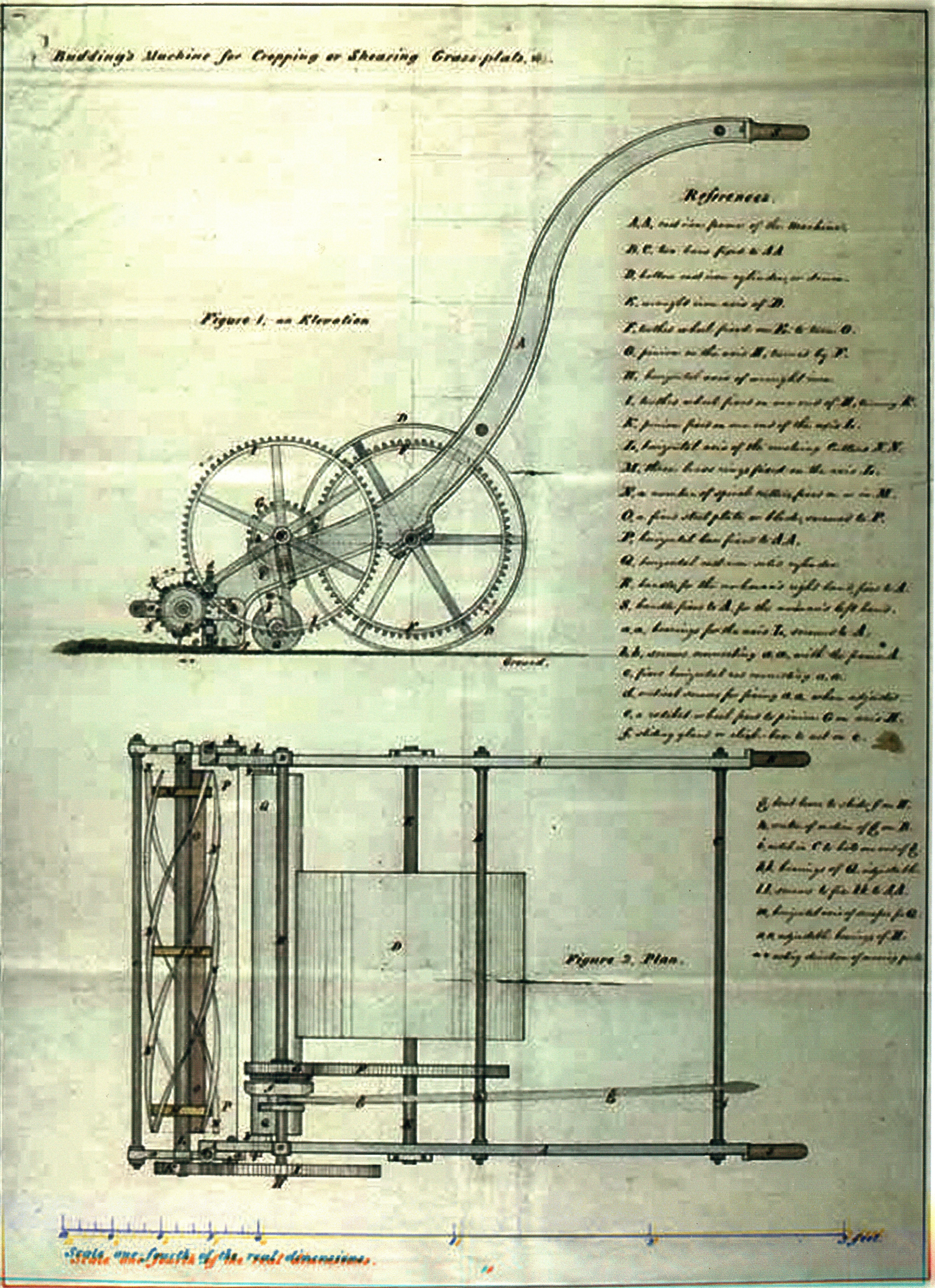1830 Buddings Patent - Original Document P2 Diagrams