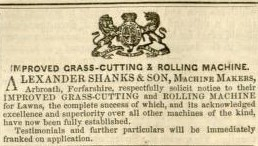 1853-10-22 Gardeners Chronicle - Shanks Advertisement