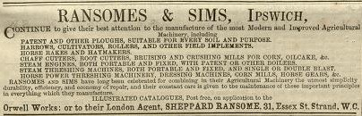 1860-05-26 Gardeners Chronicle - Ransomes and Sims Advertisement