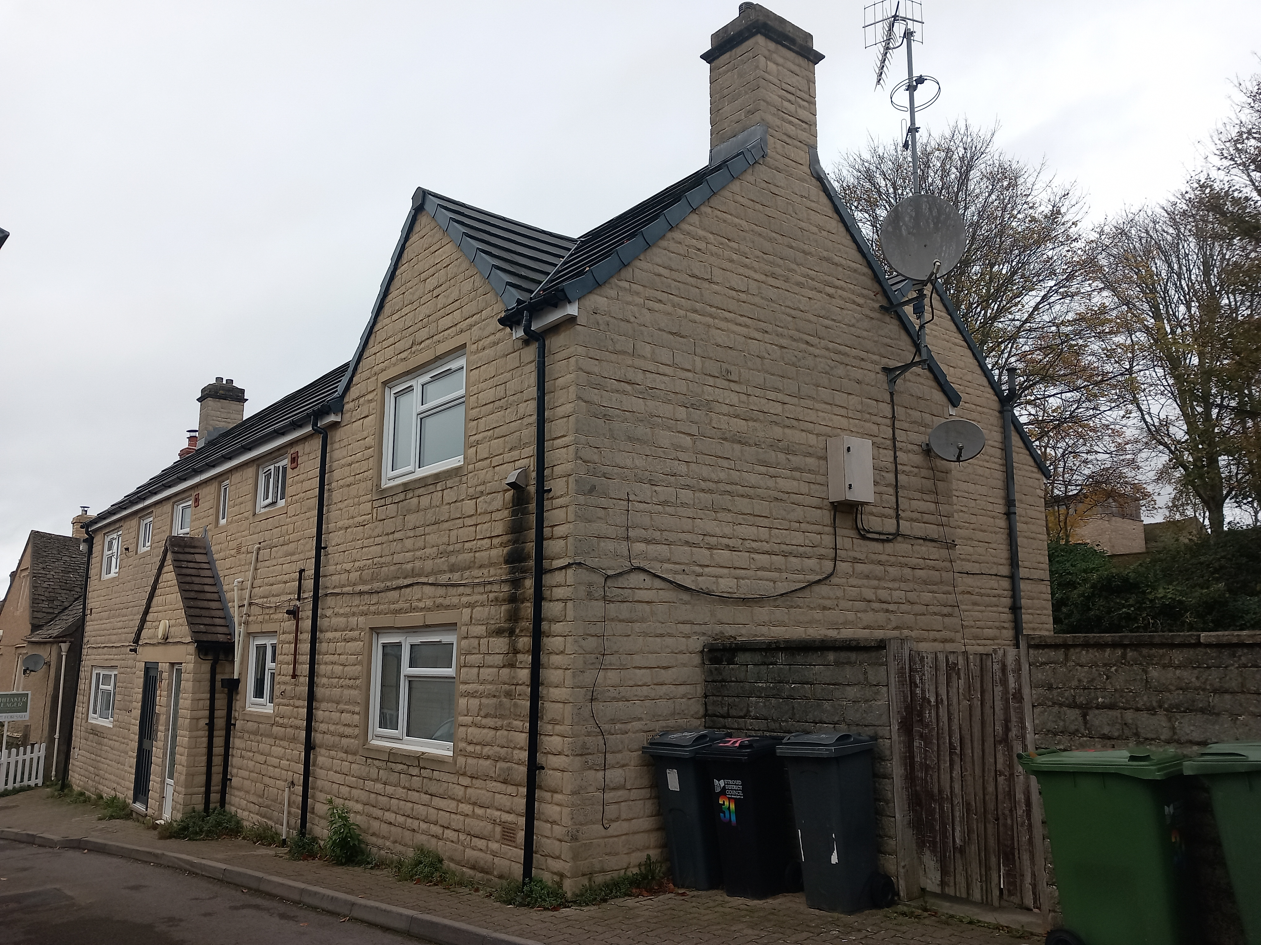 Site of The Old Meeting Chapel, Chapel Street. Stroud