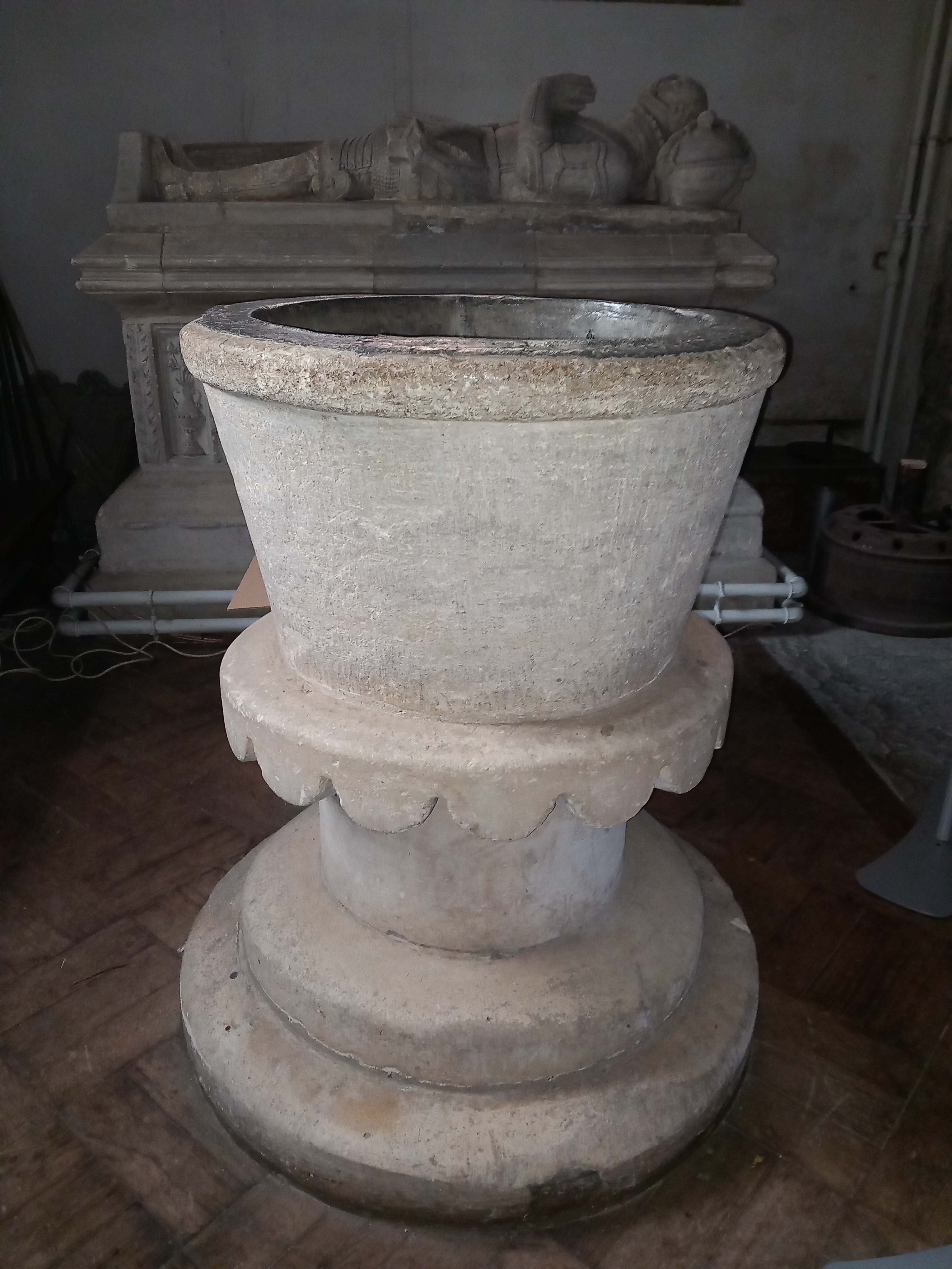 Font at St. Michael & All Angels Church