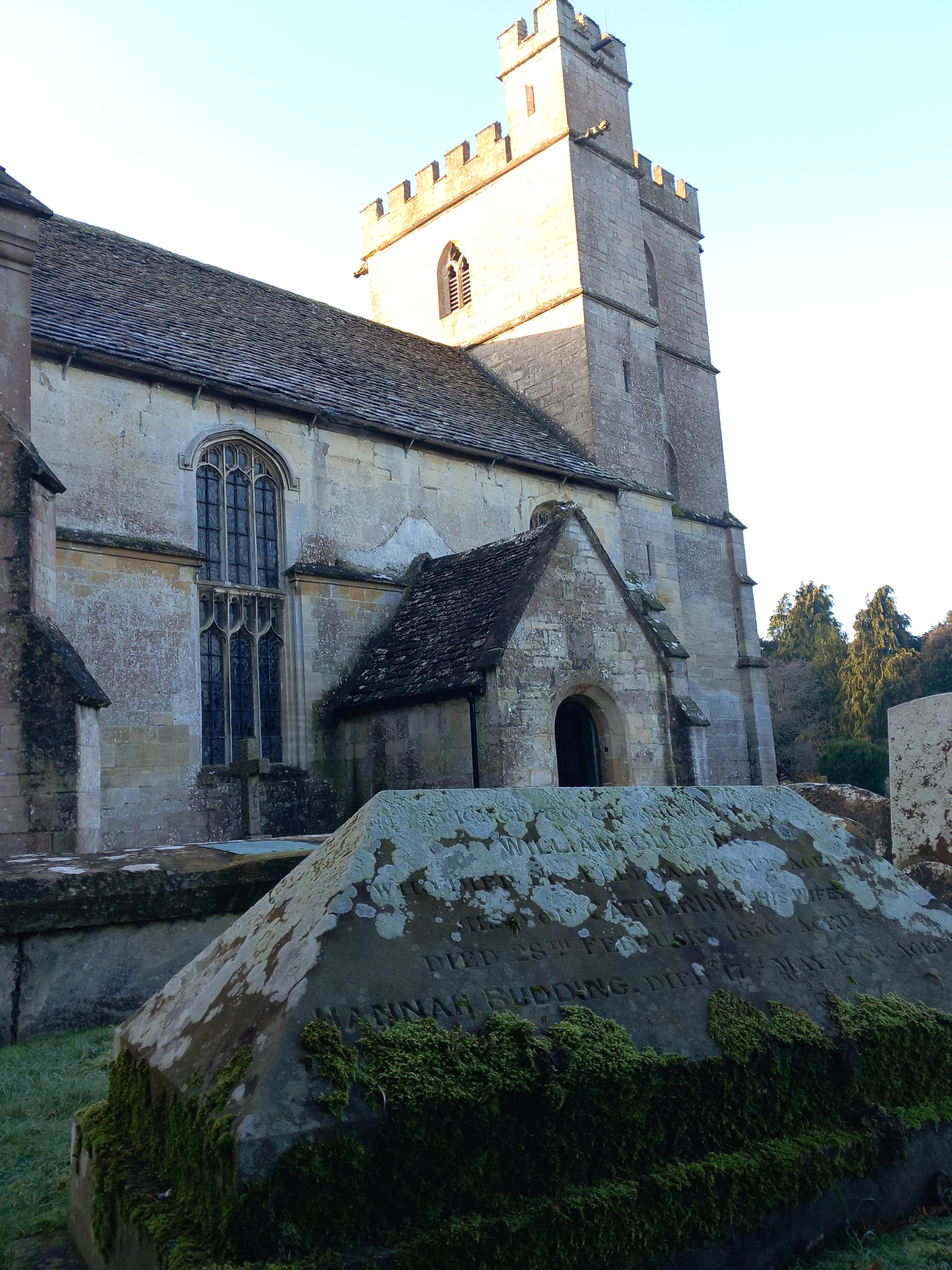Budding Family Graves Eastington Church