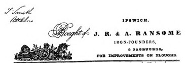 Ransomes Logo 1830-46