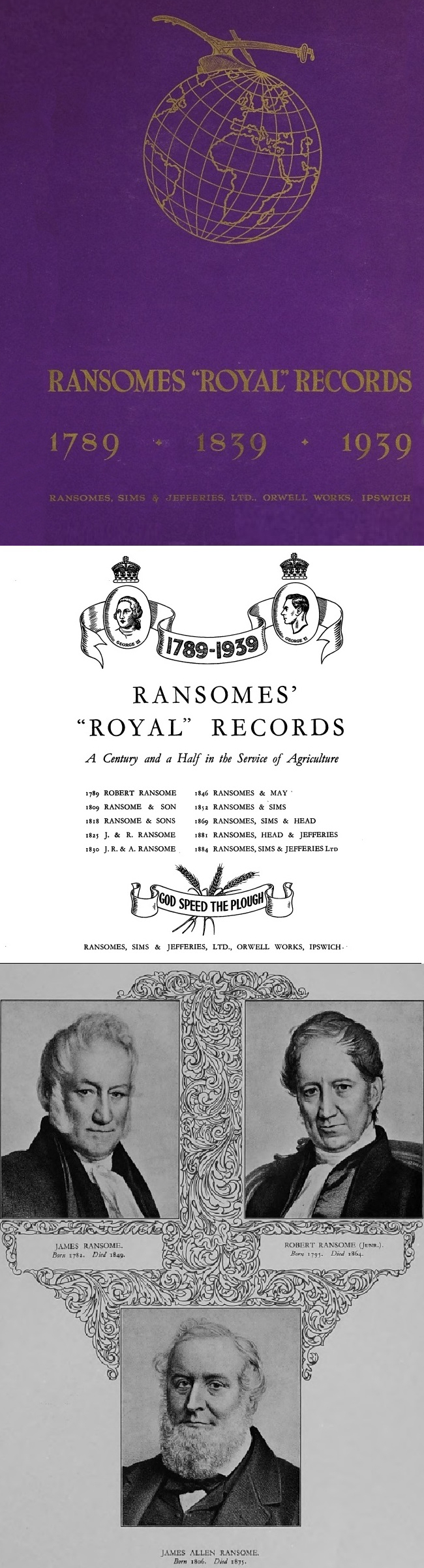 Death of James Ransome | The Old Lawnmower Club