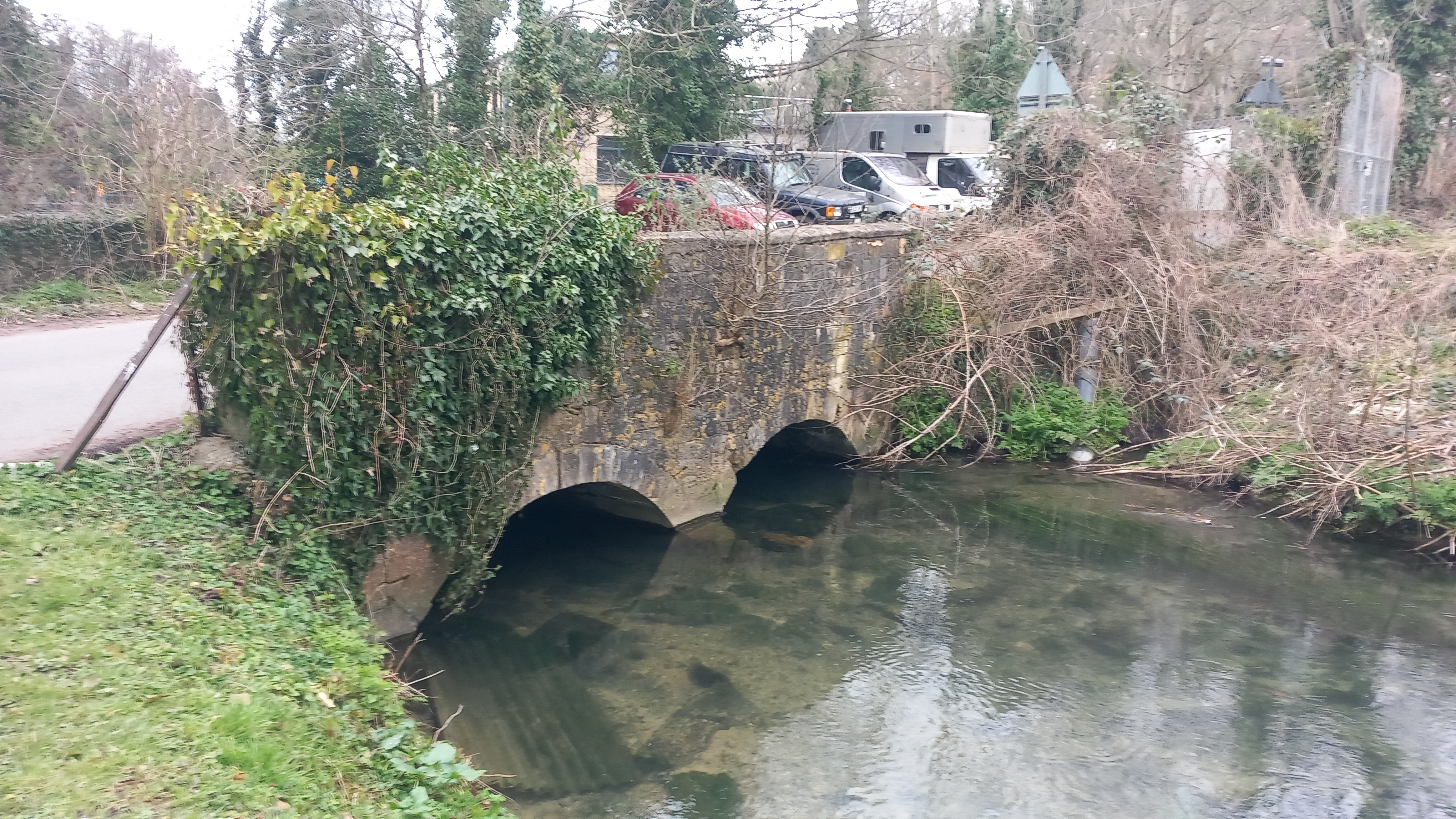 Old Bridge Between Thrupp Mill and Hope Mill