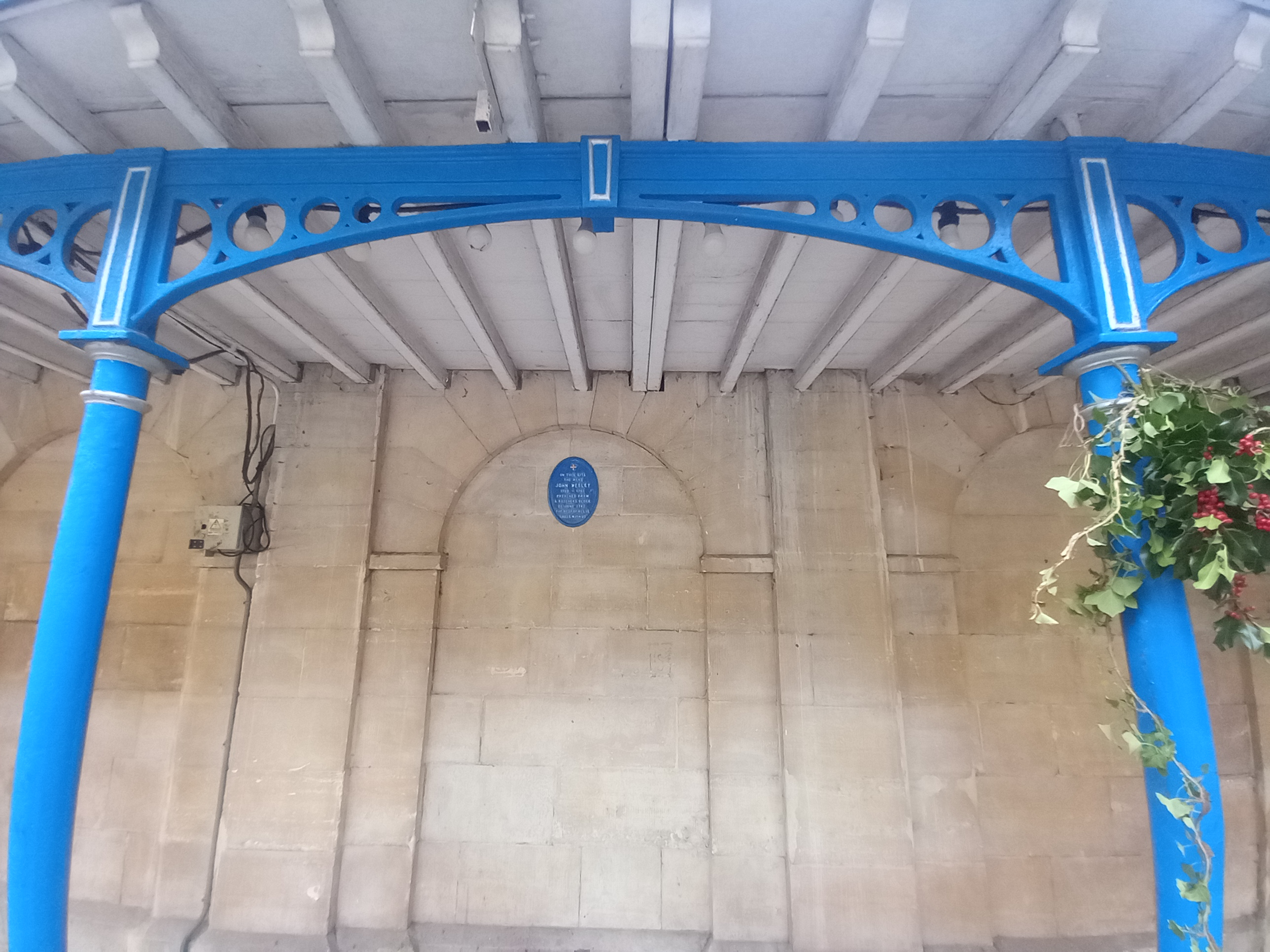 Cast Iron Colonnade at The Shambles
