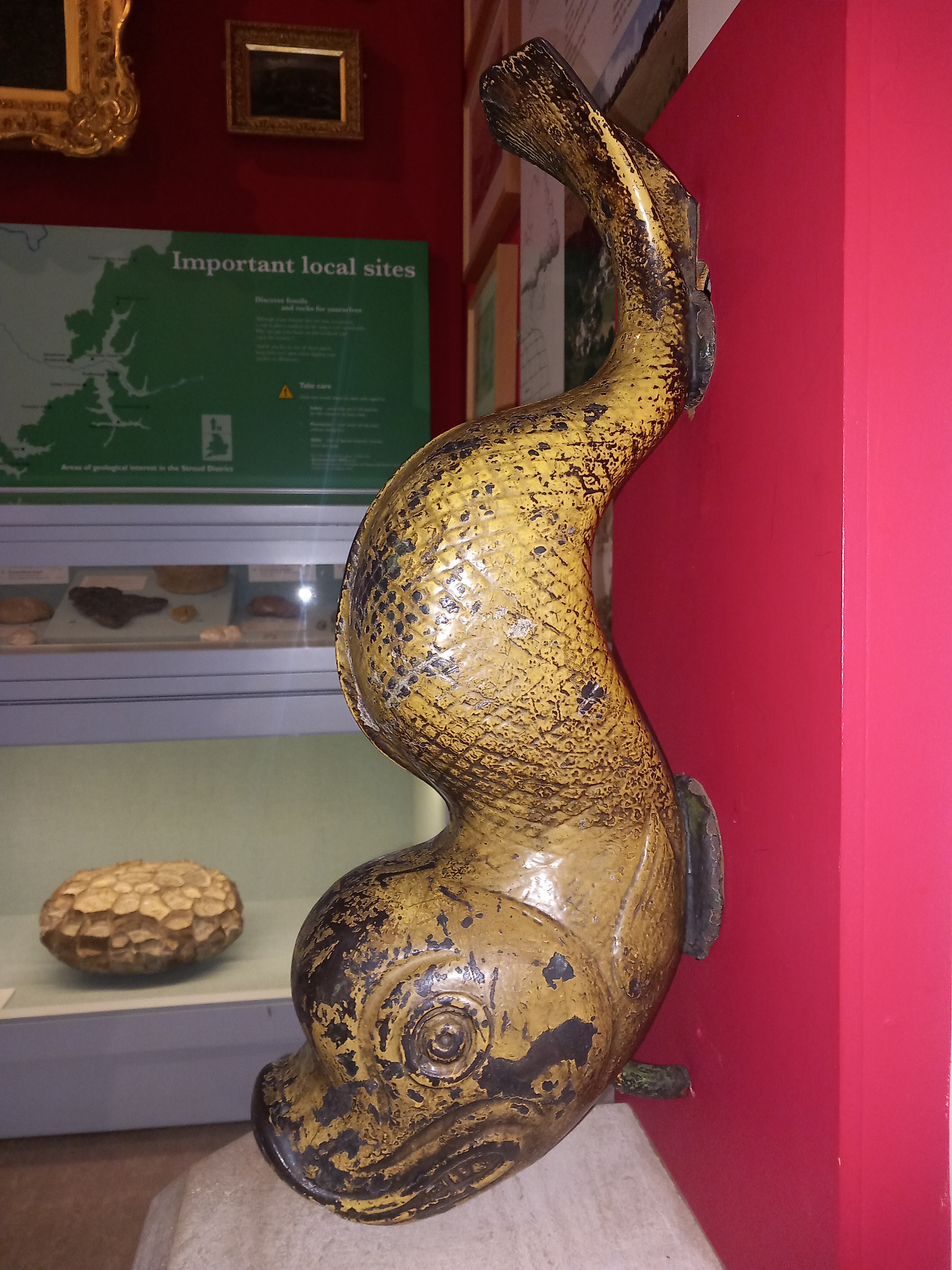 Dolphin Fountain Cast by John Ferrabee