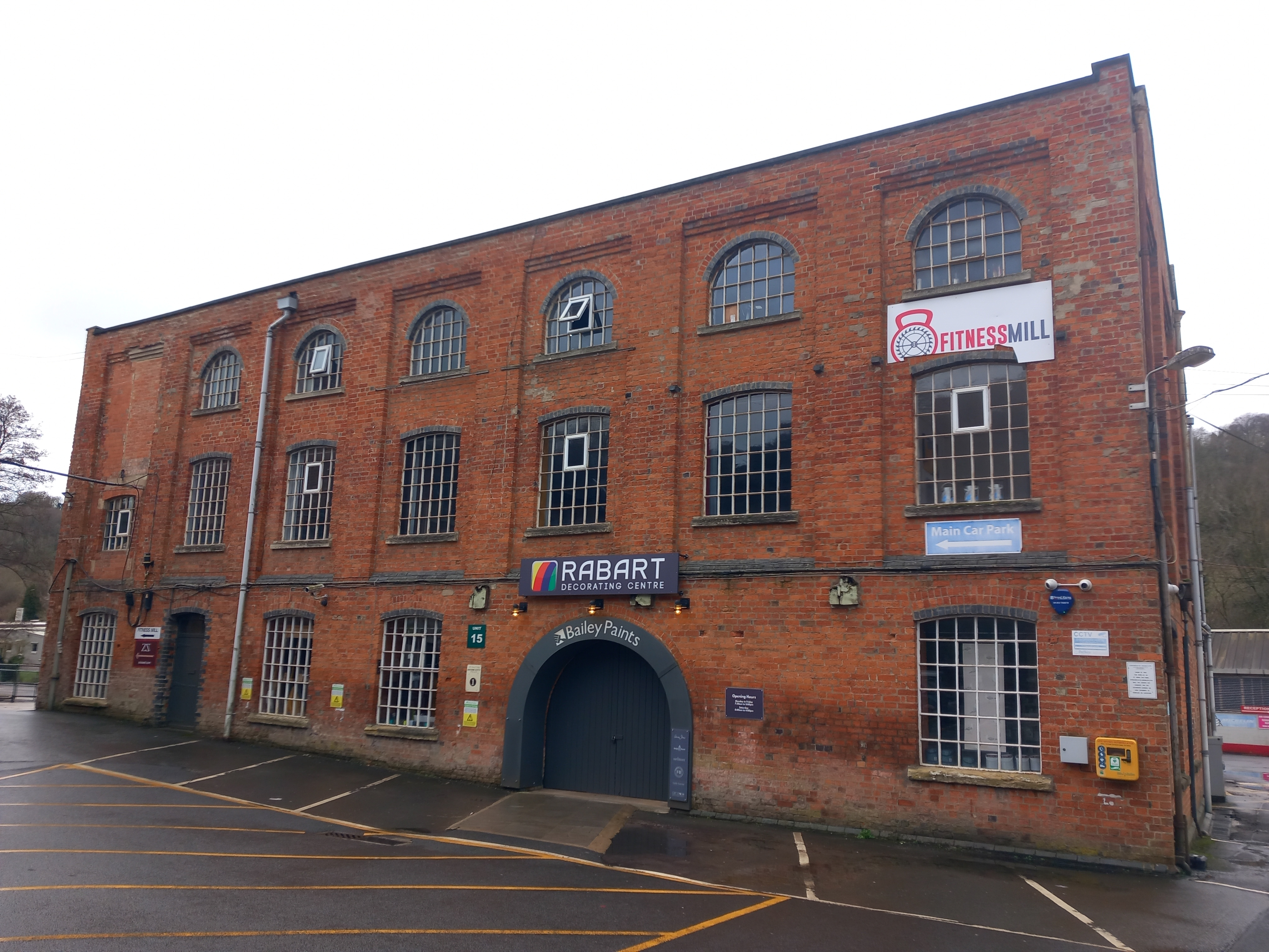 Brick Building at Griffin Mill, Thrupp