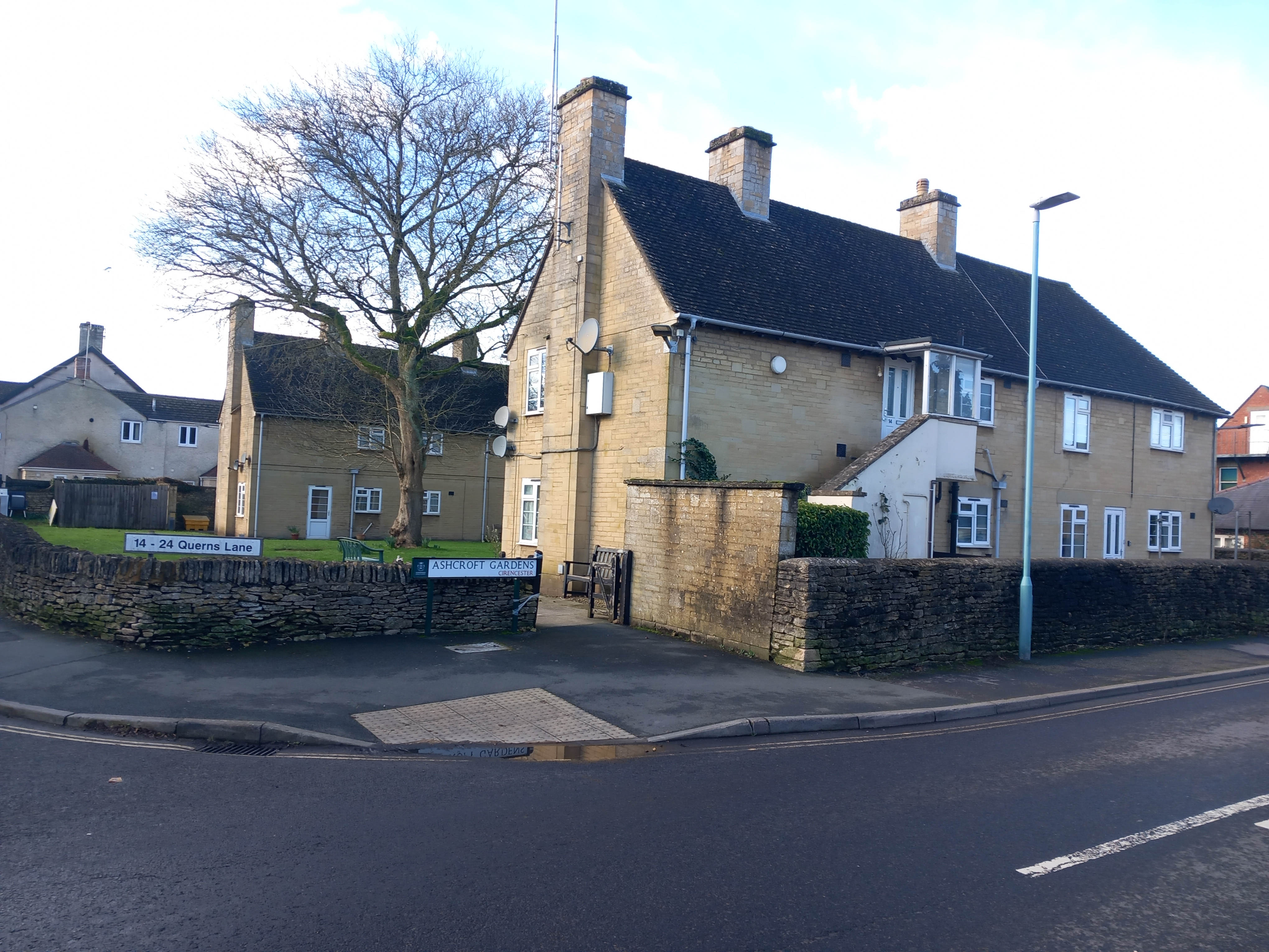 Site of Ashcroft House, Querns Lane, Cirencester