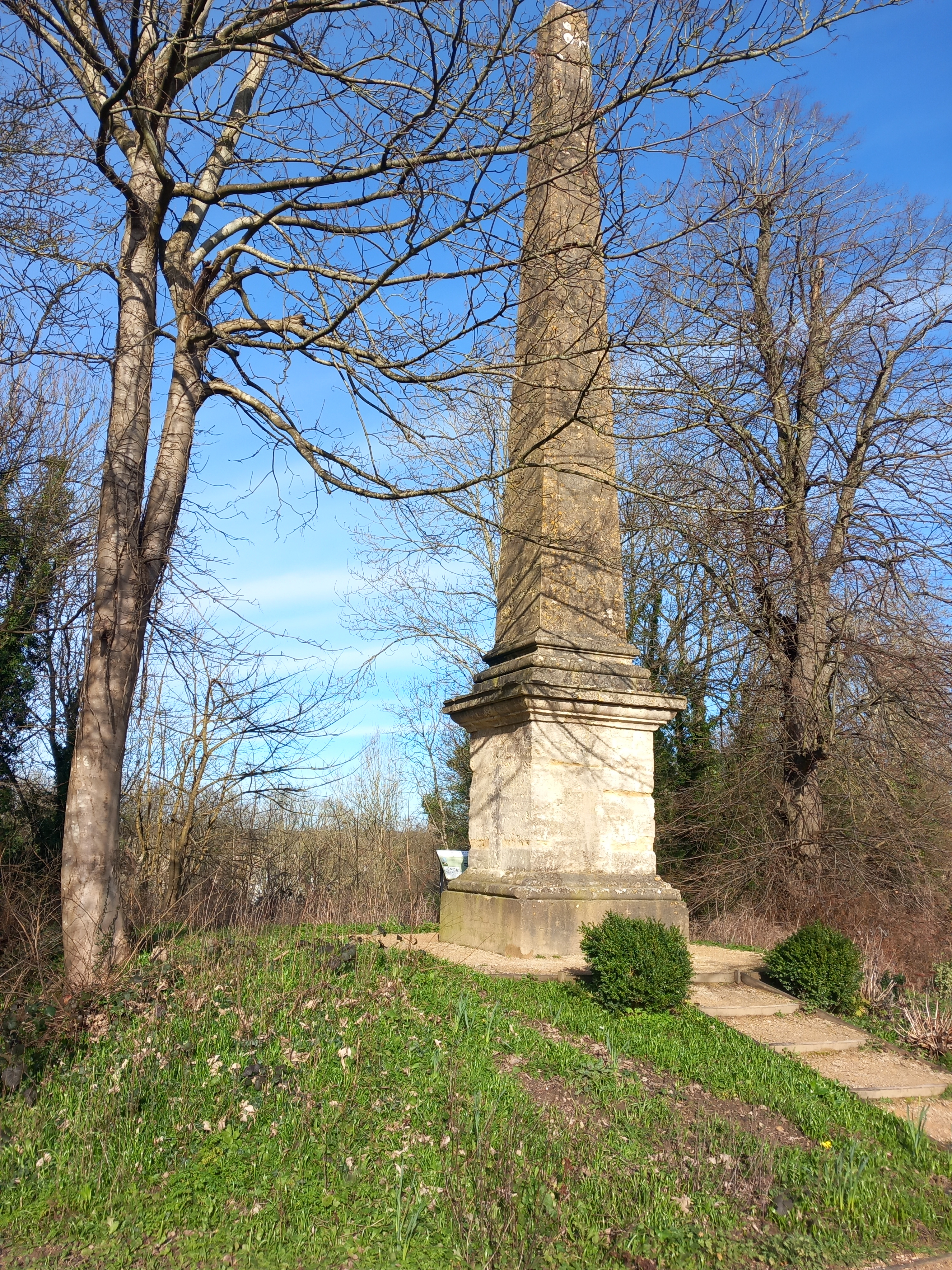 Obelisk at Querns Cirencester