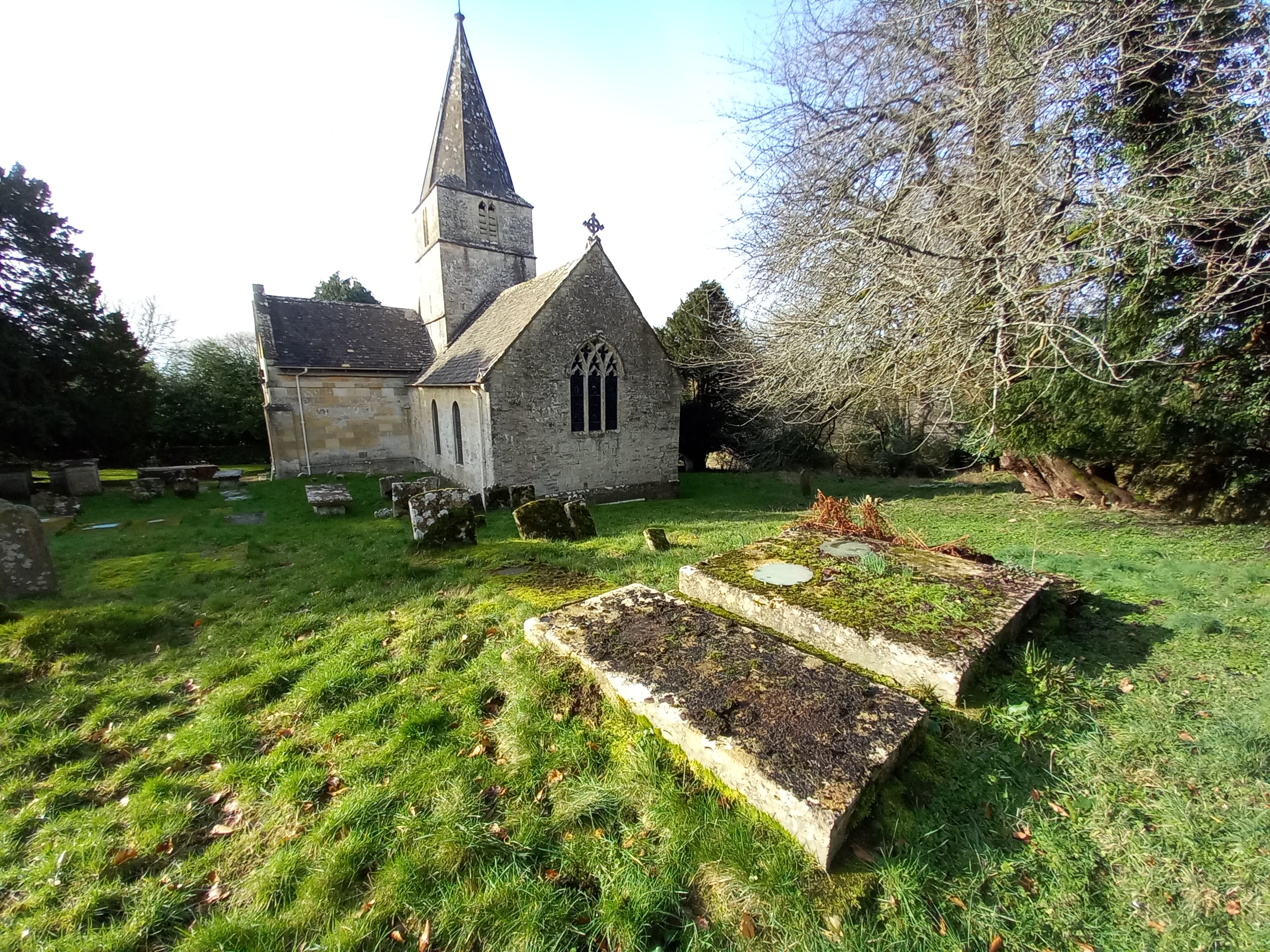 Merrick Family Graves at Sapperton Church