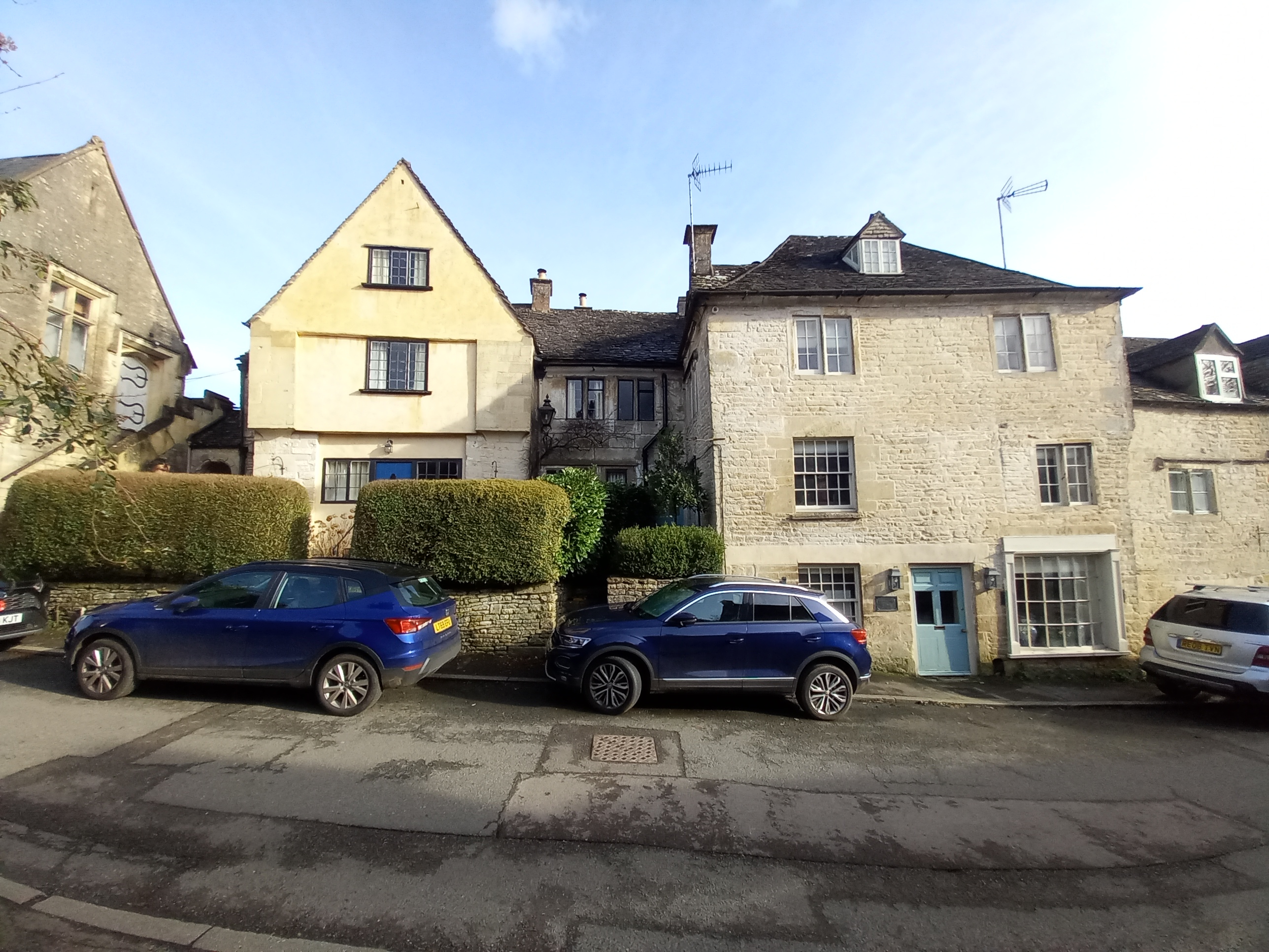 Old Houses in High Street, Bisley