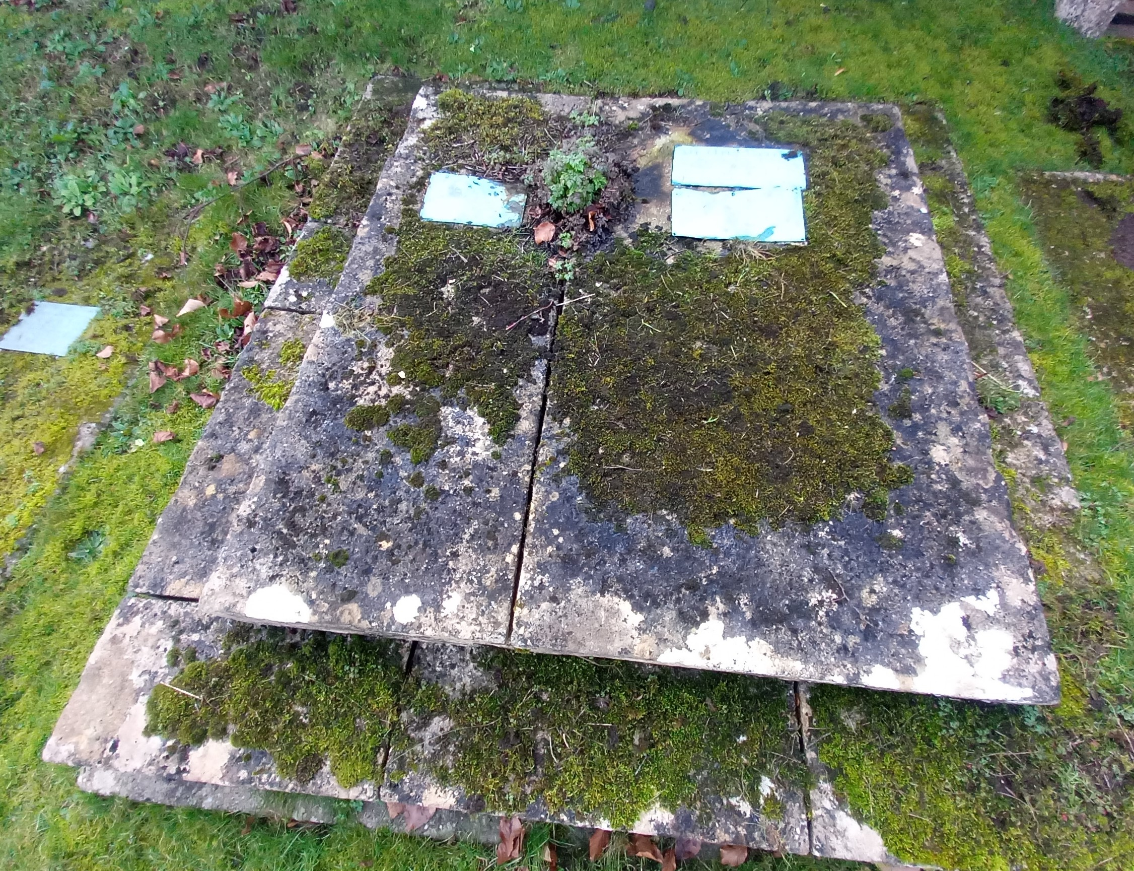 Wathen Family Graves in Bisley Churchyard