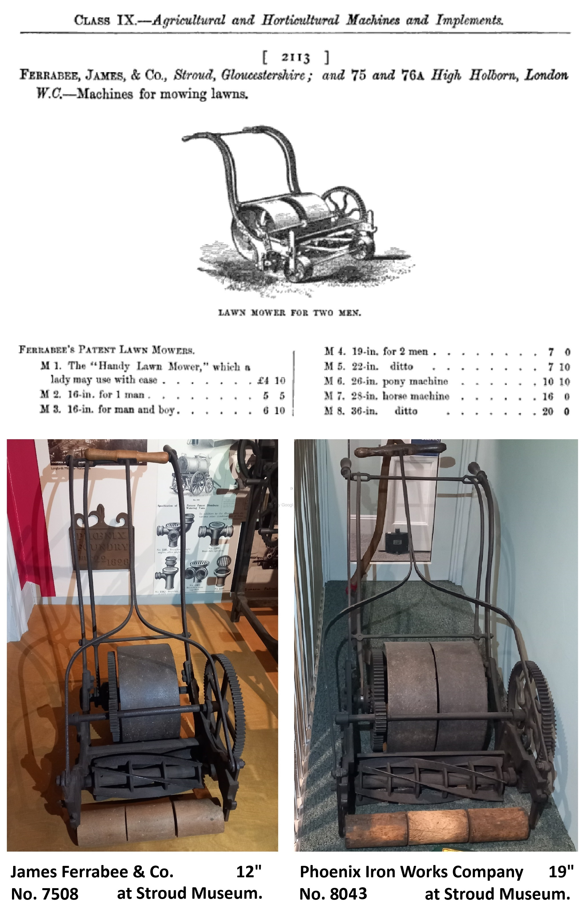 1862-11-01 Budding Patent - Wooden Rollers
