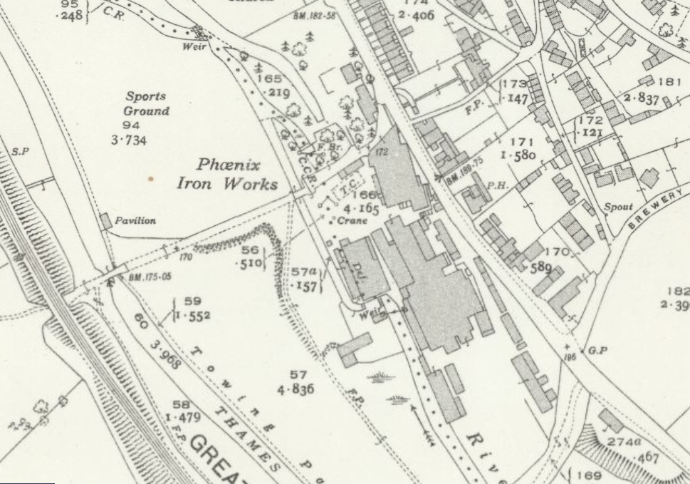 1936 Phoenix Ironworks at Thrupp