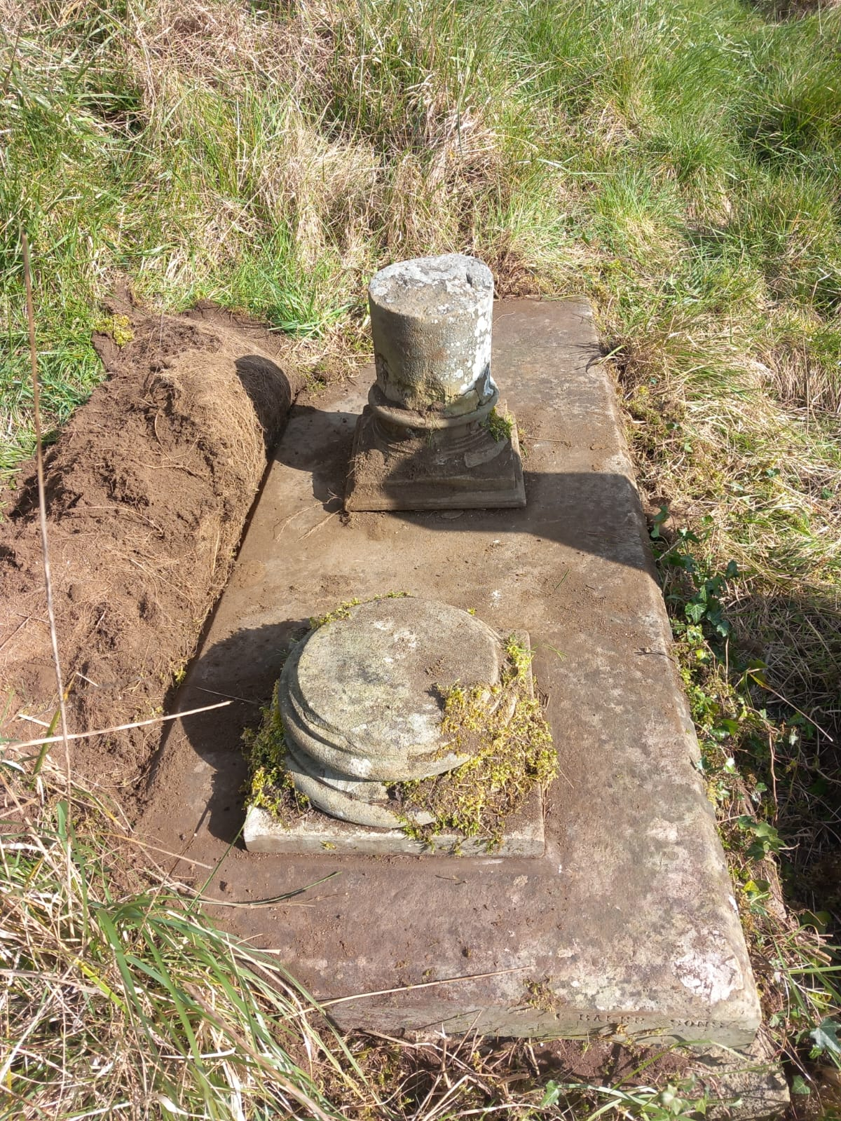 1873 James Ferrabee Grave