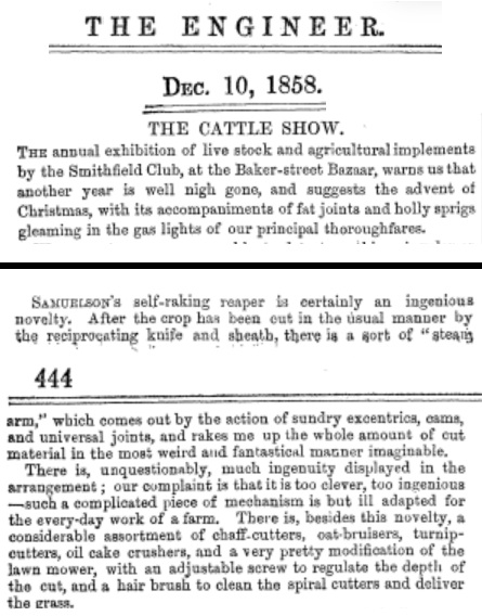 1858-12-10 The Engineer - Samuelson
