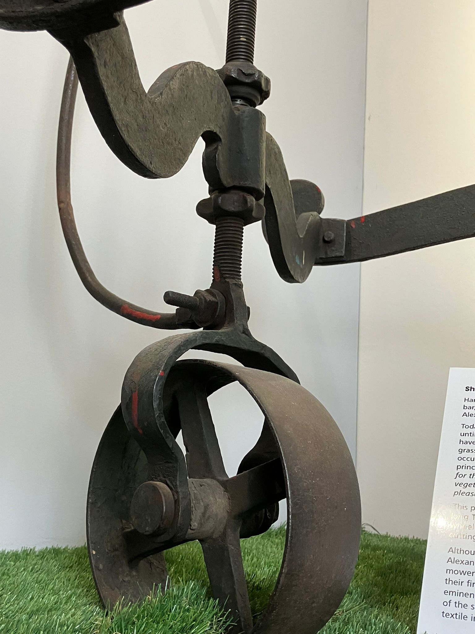 Shanks Lawnmower, Patent No 1147