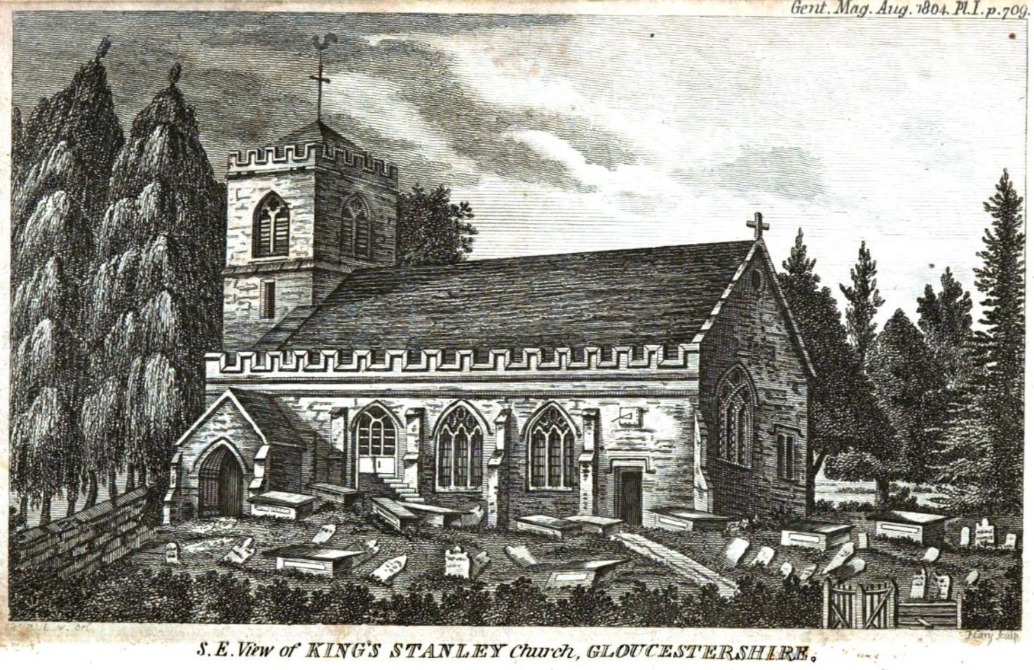 1804-04-01 The Gentleman's Magazine - Kings Stanley Church