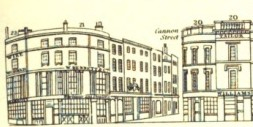 1847-04-01 Tallis Map of London Street Views - Cannon Street