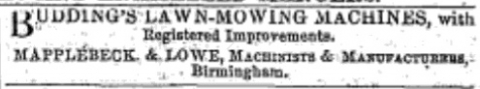 1854-03-25 Gardeners Chronicle - Mapplebeck Lowe