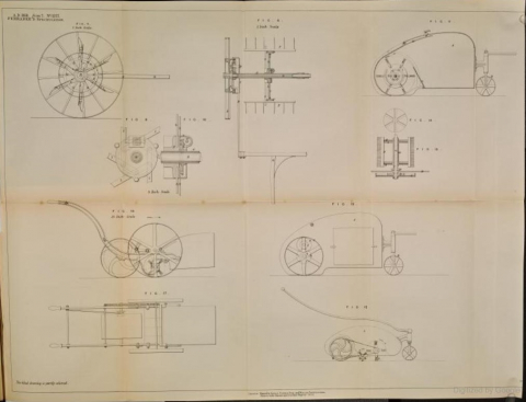 1858-06-07 James Ferrabee Patent No. 1277 P9 - Diagrams