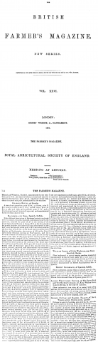 1854-07-01 Royal Agricultural Society of England  meet at Lincoln - July - 1854  - Early mention of Ransomes & Sims manufacturing Lawn Mowers
