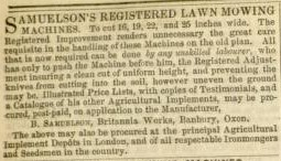 1855-04-21  Samuelson & Co. advertisement - 21st April 1855