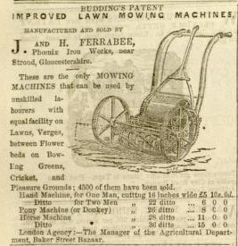 1855-04-14  J & H Ferrabee advertisement - 14th April 1855