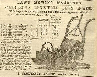 Samuelson & Co. advertisement - 19th  June 1858