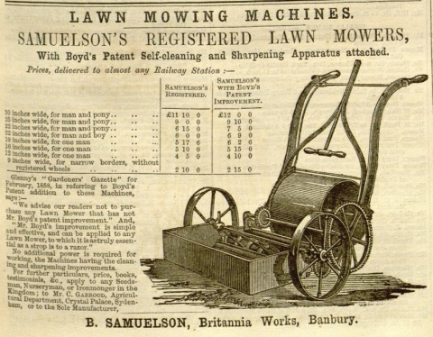 Samuelson & Co. advertisement - 5th June 1858