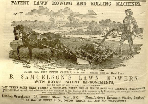 Samuelson & Co. Advertisement in The Gardeners Chronicle - 28th July 1860