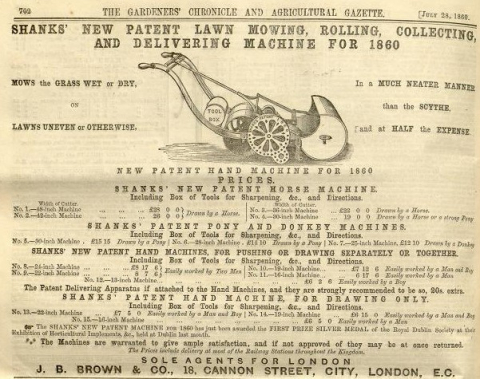 1860-07-28 Shanks Advertisement
