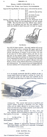 James Ferrabee & Co.  - Horticultural Society Of London - Catalogue Of Manufactured Articles - Exhibited 3rd - 4th June 1857 