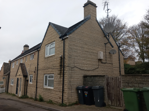 The site of The Old Meeting Chapel, Chapel Street Stroud