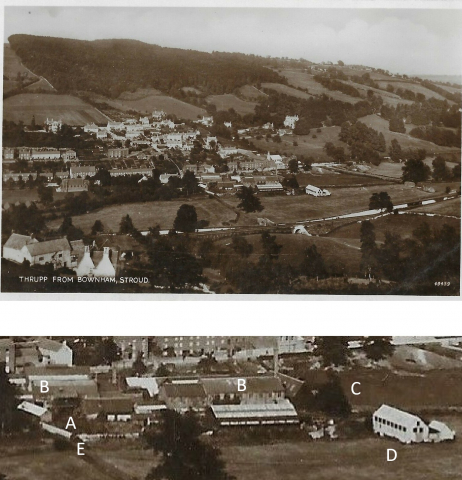 View Towards Thrupp Mill, c1900