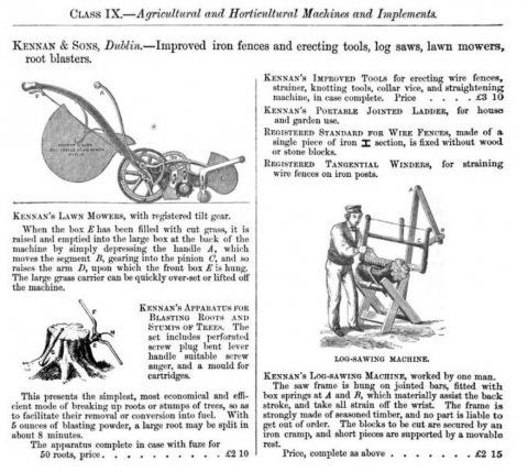 1862-05-01   Kennan & Sons exhibiting at The International Exhibition