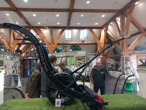 Budding's Patent Lawnmower No. 1623  - Photo No. 31  -  The Museum of Gardening - 2nd November 2025