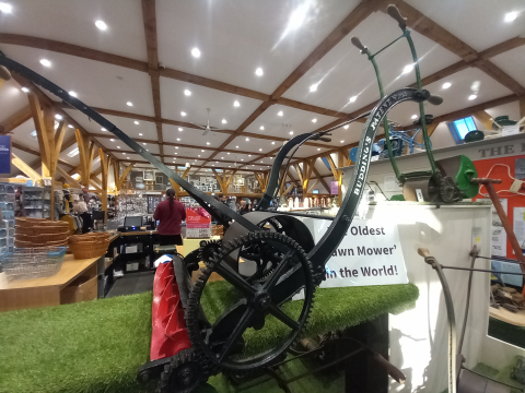 Budding's Patent Lawnmower No. 1623  - Photo No. 36  -  The Museum of Gardening - 2nd November 2025