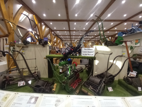 Budding's Patent Lawnmower No. 1623  - Photo No. 39  -  The Museum of Gardening - 2nd November 2025