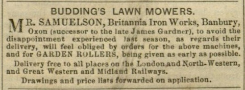 1852-04-10  Samuelson & Co. advertisement - 10th April 1852