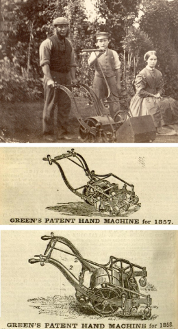 CHECK - UPDATED 1858-04-01 Thomas Green's Lawnmower 1858