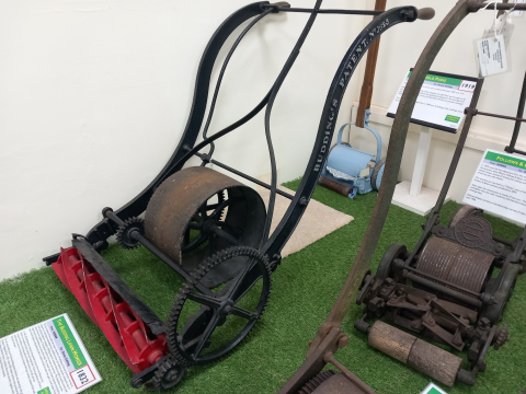 Budding's Patent No. 1623 - Side view - Ipswich Transport Museum - 1st September 2024